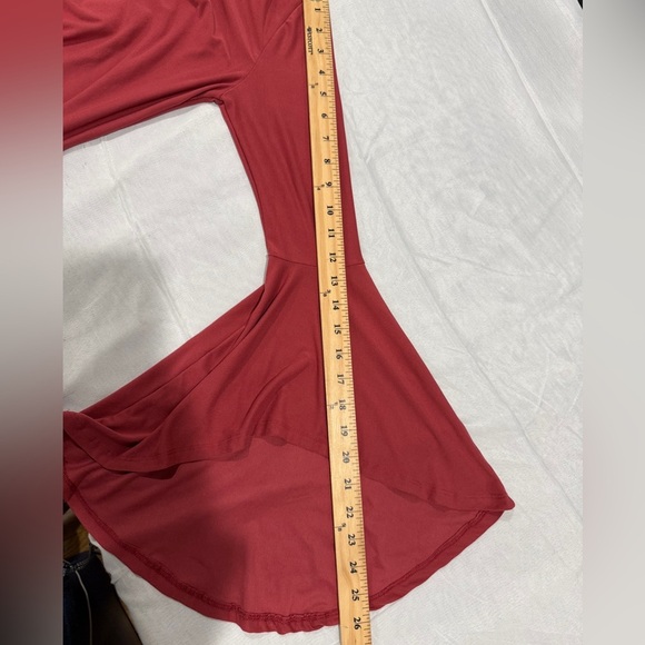 Planet Gold Womens Super Soft Ruffle Sleeve Shift Dress Size M NWT - Picture 6 of 9